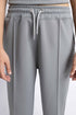 The Grey Straight Fit Pants